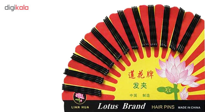 سنجاق مو مدل G-02 بسته 60 عددی