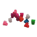 کلیپس مو دخترانه مدل ریز مجموعه 6 عددی