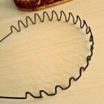 تل مو زنانه مدل فلزی زیگزاگی اسپرت طرح هفت هشتی کد T1780