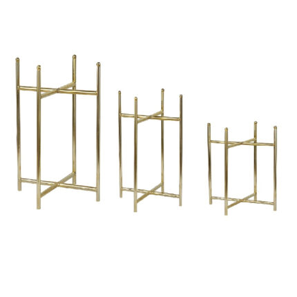 استند گلدان مدل لوزی کد AZX112 مجموعه 3 عددی