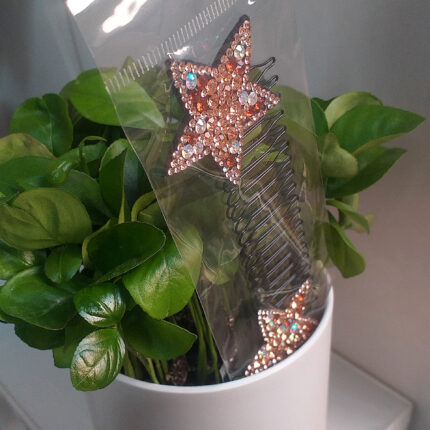 گیره مو زنانه مدل وزگیر ستاره ای کد kh7000